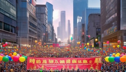 中京商贸开业狂欢会，开启企业新篇章！